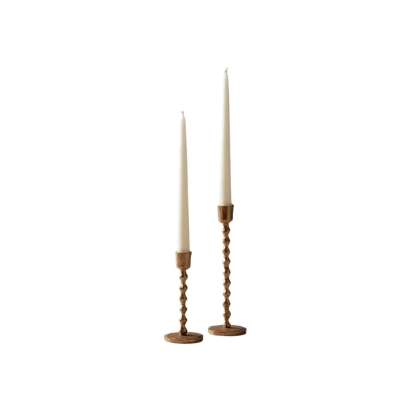 Adonis Iron gold candle stand