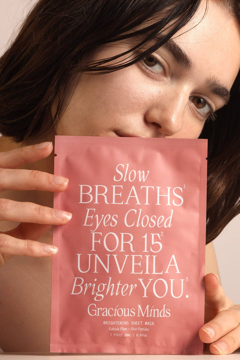 Bright Unveil Sheet Mask Gracious Minds - VESY
