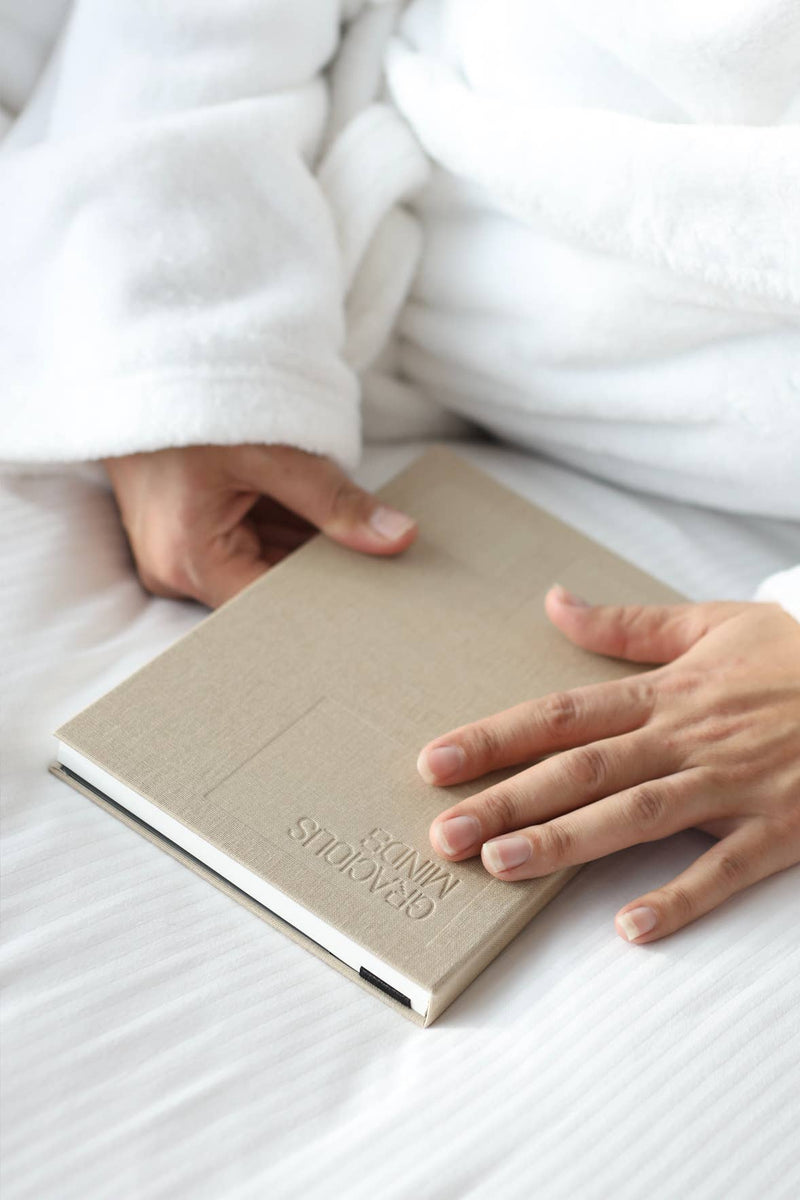 Reflections Linen + Stone Paper Journal ・Desert Sand