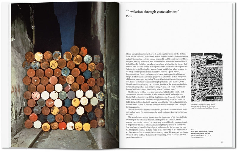 Christo and Jeanne-Claude by Taschen - VESY