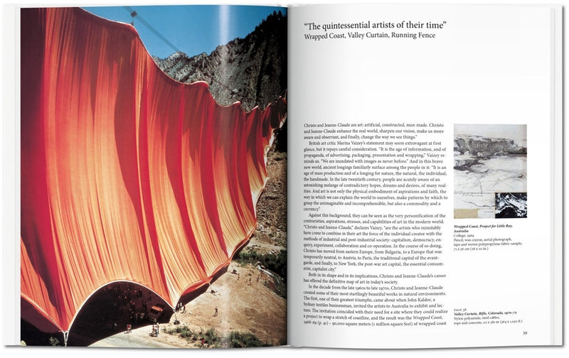 Christo and Jeanne-Claude by Taschen - VESY