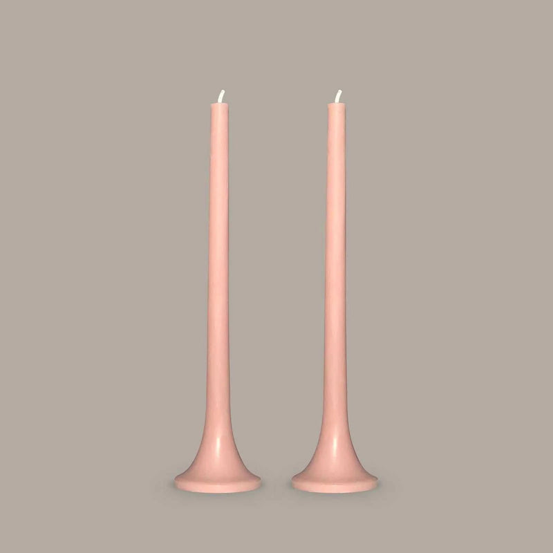 Tusk Candle ・Clay ・Set of 2