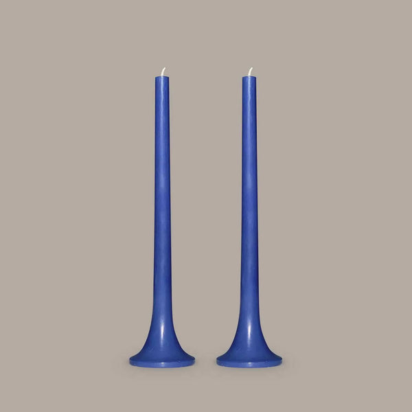Tusk Candle ・Ocean Blue ・Set of 2