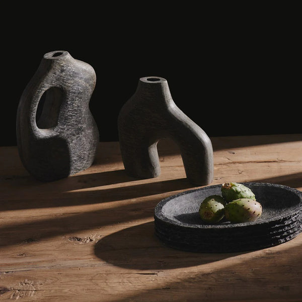 Vida Slate Marble Bowl-Vesy