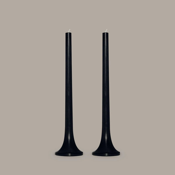 Tusk Candle ・Black ・Set of 2