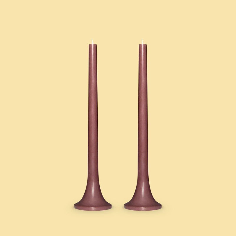 Tusk Candle ・Chocolate ・Set of 2