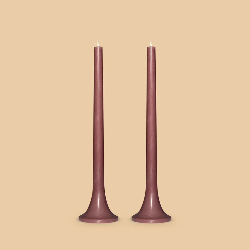Tusk Candle ・Chocolate ・Set of 2