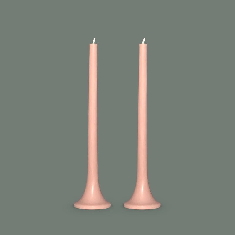Tusk Candle ・Clay ・Set of 2