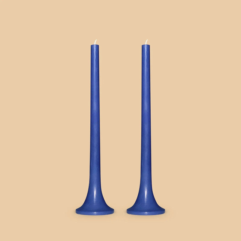Tusk Candle ・Ocean Blue ・Set of 2