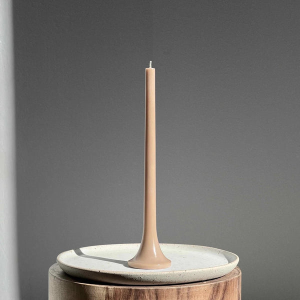 Tusk Candle ・Taupe ・Set of 2