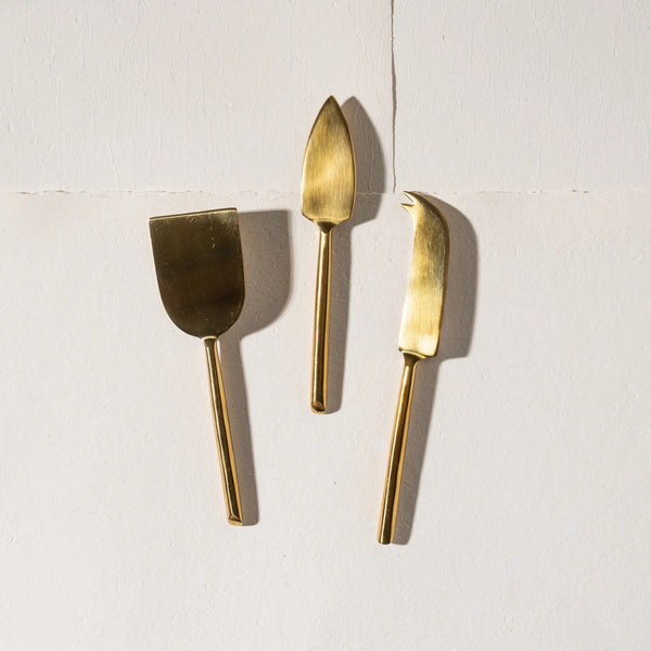 Zoya Brass Cheese Set-VESY