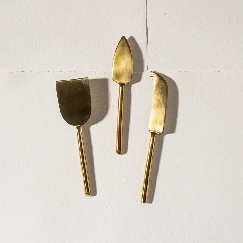 Zoya Brass Cheese Set-VESY